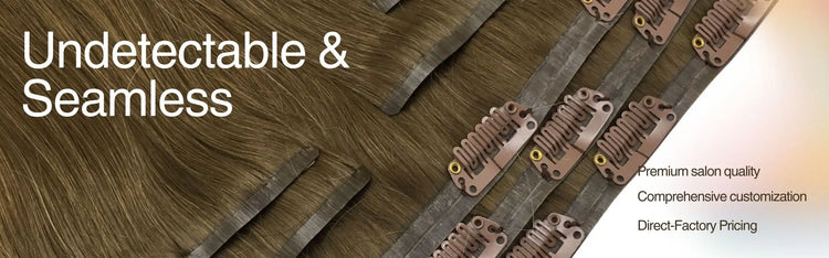 Clip-In Hair Extensions for Instant Salon Transformations