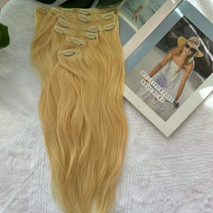 wedding clip-in hair extensions for brides& bridesmaids